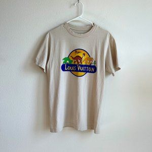 Mega Yacht Louis Vuitton T-Shirt Dinosaur The Valley Beyond Size Small